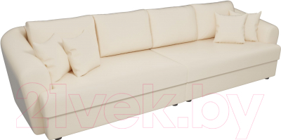 Диван Лига Диванов Милтон / 100668 (экокожа бежевый)
