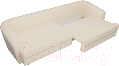 Диван Лига Диванов Милтон / 100668 (экокожа бежевый)