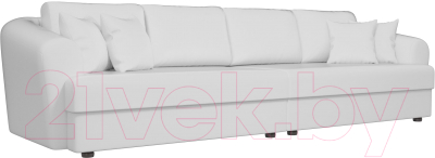 Диван Лига Диванов Милтон / 100669 (экокожа белый) - фото