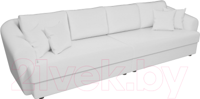 Диван Лига Диванов Милтон / 100669 (экокожа белый)