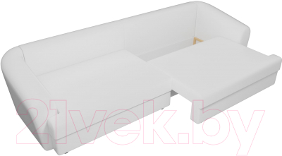 Диван Лига Диванов Милтон / 100669 (экокожа белый)