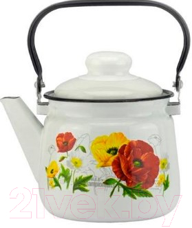 Чайник Эмаль 01-2708/4М - фото