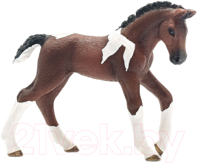 Фигурка коллекционная Schleich Тракененская лошадь. Жеребенок / 13758 - фото