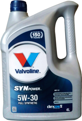 Моторное масло Valvoline SynPower MST C3 5W30 / 872597 - фото