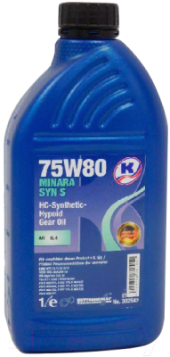 Трансмиссионное масло Kuttenkeuler Minara Syn S 75W80 / 302542 - фото