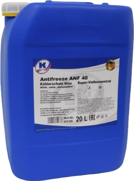 Антифриз Kuttenkeuler Antifreeze ANF 40 концентрат / 510045 - фото