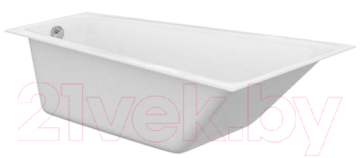 Ванна акриловая Cersanit Crea 160x100 / P-WA-CREA160-LNL