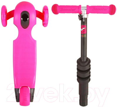 Самокат детский Novatrack Disco-kids / 120S.DISCOKIDS.PN9