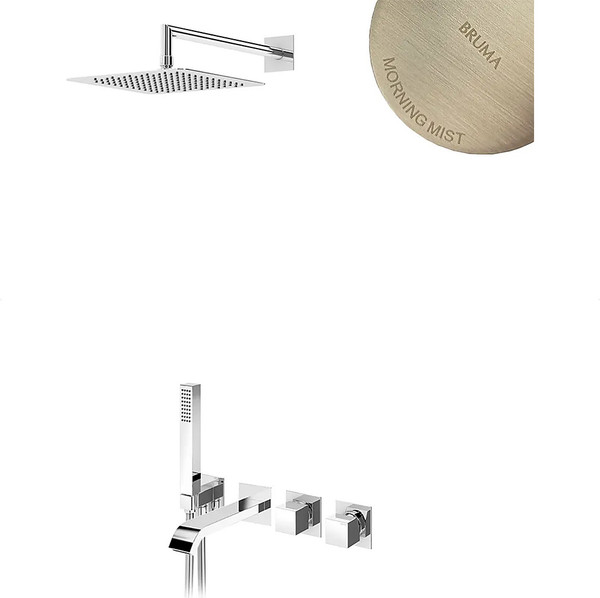 Душевая система со смесителем Bruma 1456262MM+1455925MM+1456423MM+1021402MM - фото