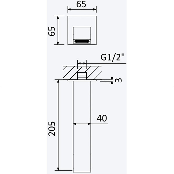 Душевая система со смесителем Bruma 1456262MM+1455925MM+1456423MM+1021402MM