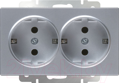 Розетка Werkel WL06-SKG-02-IP20 / a040289 - фото