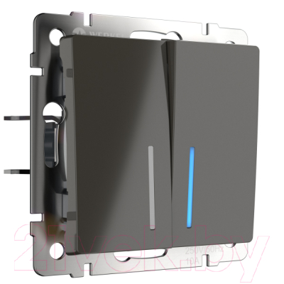 Выключатель Werkel WL07-SW-2G-LED / a029879