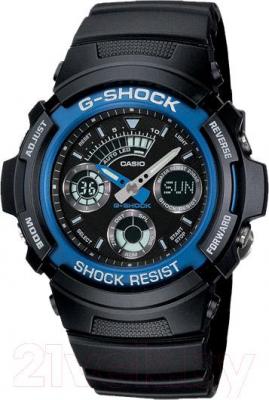 Часы наручные мужские Casio AW-591-2AER - фото