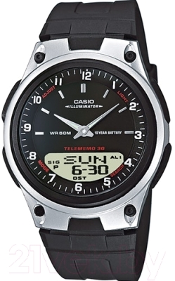 Часы наручные мужские Casio AW-80-1AVES - фото
