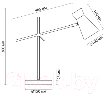 Настольная лампа Lumion Liam 3790/1T