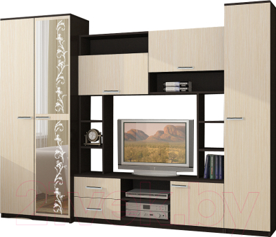 Стенка Горизонт Мебель Флора - фото