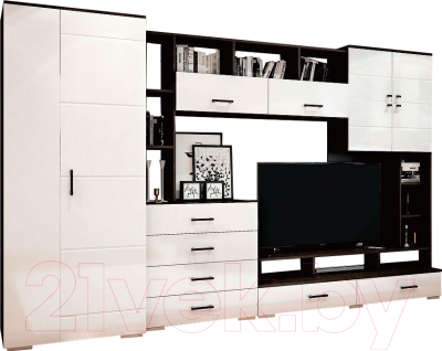 Стенка Горизонт Мебель Коста - фото