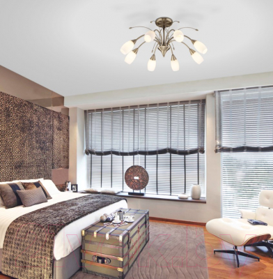 Люстра Евросвет Ginevra 30280/8 (античная бронза)