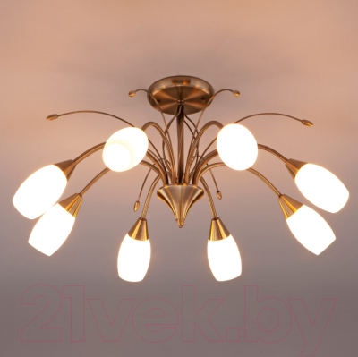 Люстра Евросвет Ginevra 30280/8 (античная бронза)