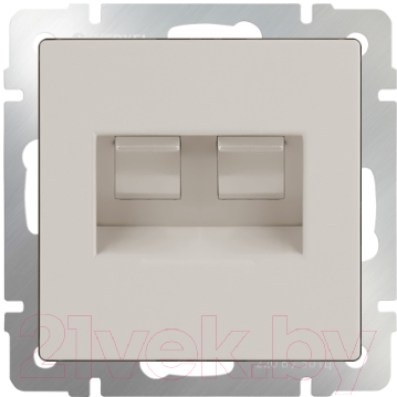 Розетка Werkel WL03-RJ11-45 / a028897 - фото