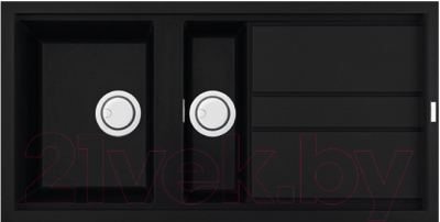 Мойка кухонная Elleci Best 475 Black K86 / LKB47586 - фото
