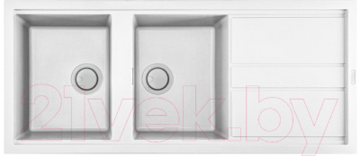 Мойка кухонная Elleci Best 500 White K96 / LKB50096 - фото