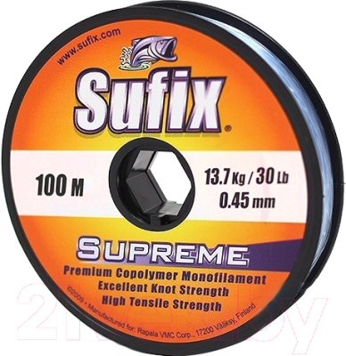 Леска монофильная Sufix Supreme x10 0.60мм / DS1SU060003A9S - фото