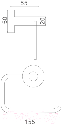 Держатель для туалетной бумаги Ledeme L71703-3
