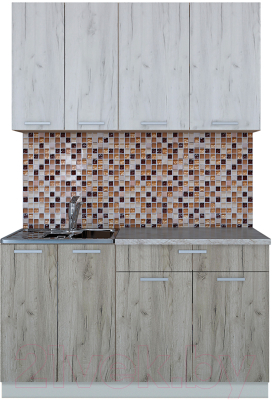 Готовая кухня Интерлиния Мила Лайт 1.4-60 - фото