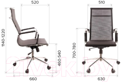 Кресло офисное Everprof Opera Т