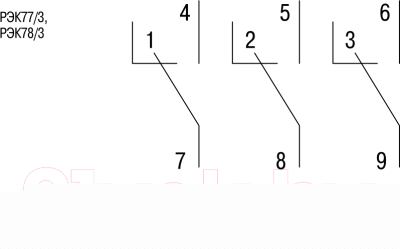 Реле промежуточное IEK RRP10-3-10-220A