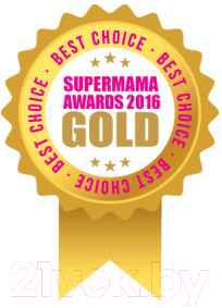 Детская накладка на унитаз Maltex Семья / 5863 (белый/красный)