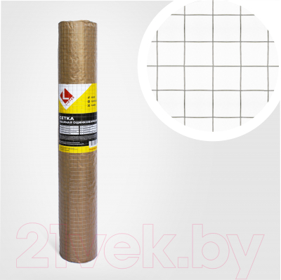 Сетка сварная Lihtar D 0.5 12.7мм 1x25м
