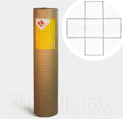 Сетка сварная Lihtar D 0.7 25х25мм 1х30м