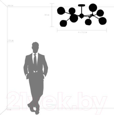 Люстра Lightstar Beta 785087