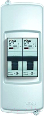 Бокс пластиковый Viko Lotus 1-2 90914001 - фото