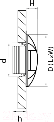 Точечный светильник Lightstar Lumina 212273