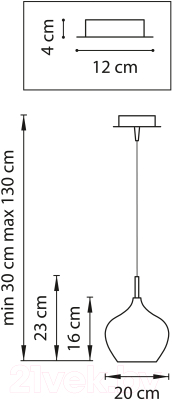 Потолочный светильник Lightstar Pentola 803043
