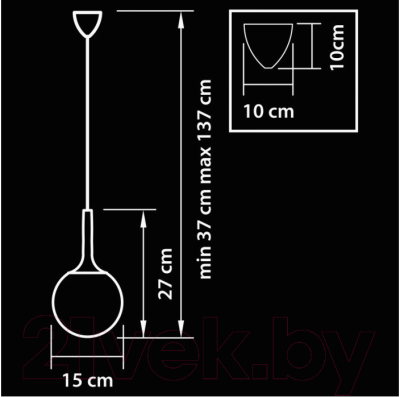 Потолочный светильник Lightstar Globo 813011