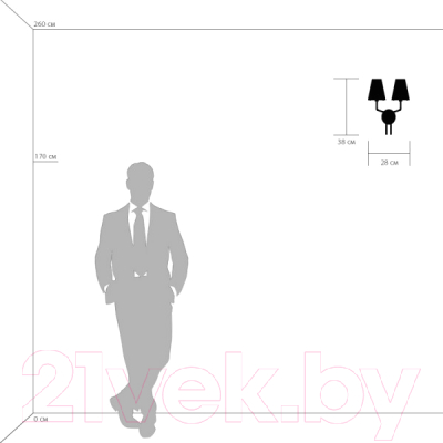 Бра Lightstar Diafano 758622