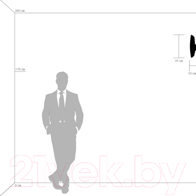 Бра Lightstar Dissimo 803600