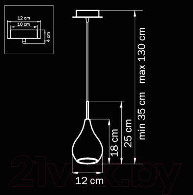 Потолочный светильник Lightstar Pentola 803030