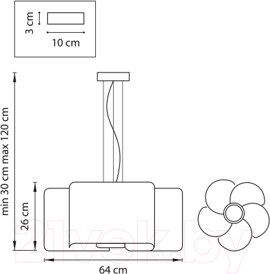 Люстра Lightstar Pittore 811152