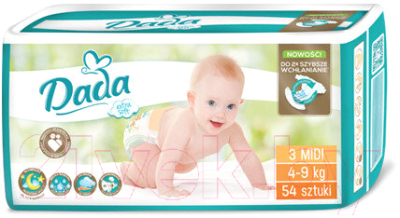 Подгузники детские Dada Extra Soft Midi 3 - фото