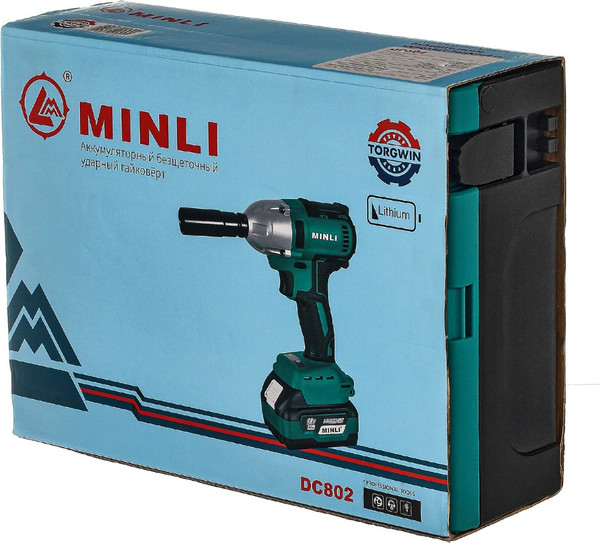Аккумуляторный гайковерт MINLI DC802-4.0A