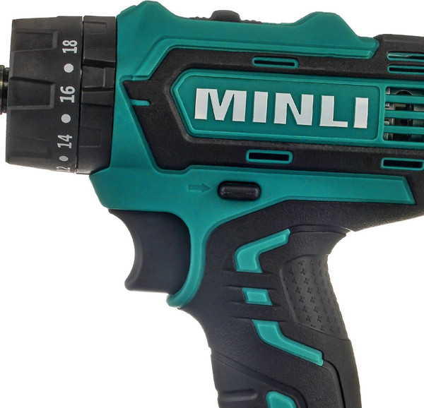 Аккумуляторная дрель-шуруповерт MINLI DC103.3-2.0A