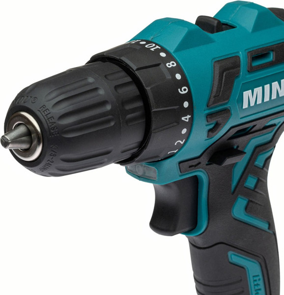 Аккумуляторная дрель-шуруповерт MINLI DC106.2-2.0A