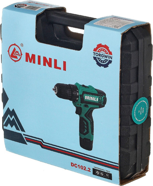 Аккумуляторная дрель-шуруповерт MINLI DC102.2