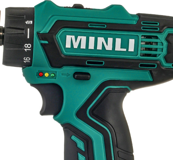 Аккумуляторная дрель-шуруповерт MINLI DC102.2