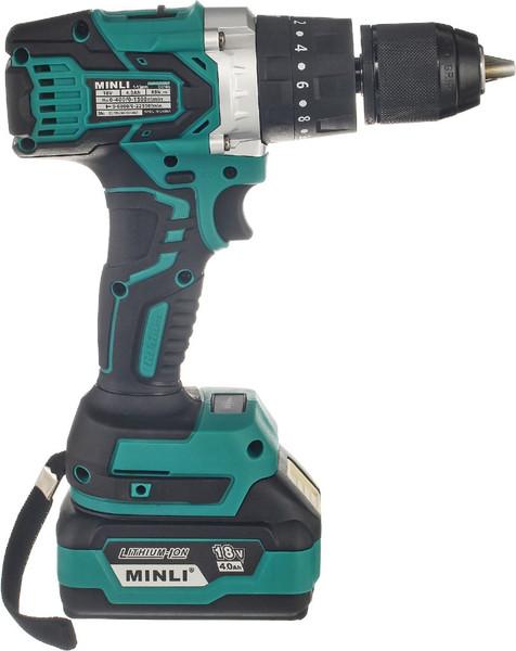 Аккумуляторная дрель-шуруповерт MINLI DC105-4.0A